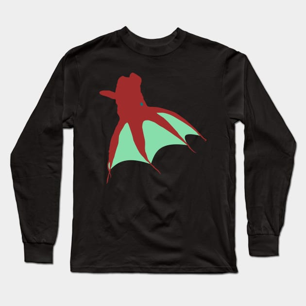 Vampire Squid Long Sleeve T-Shirt by stargatedalek